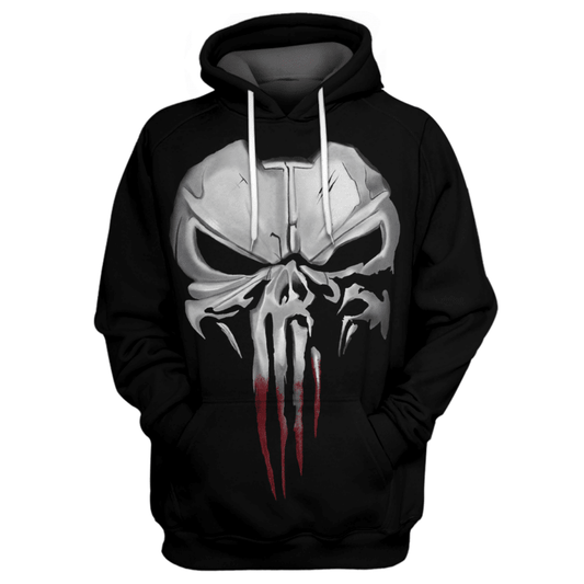 The Punisher Hoodie T Shirt Punisher Cosplay 3d Hoodie Zip Hoodie Moonbestprint