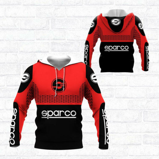 Sparco Shirt Fan Gift 370, Stylist Unisex 3d Hoodie Zip Hoodie 2620 Moonbestprint