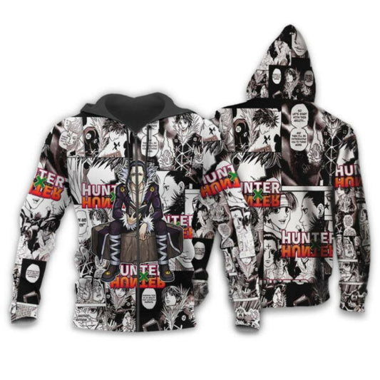 Chrollo Lucilfer Hunter X Hunter Anime 2k955 Fan Gift Stylist Unisex Cartoon 3d Hoodie Zip Hoodie 566 Moonbestprint