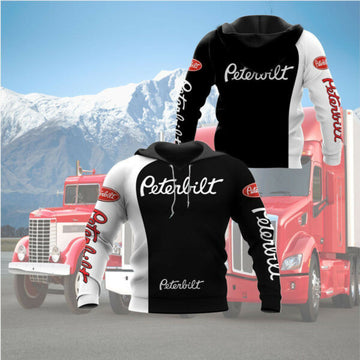 Peterbilt Shirt Fan Gift 134, Stylist Unisex 3d Hoodie Zip Hoodie 2635 Moonbestprint