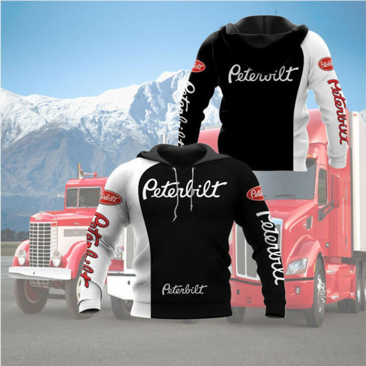 Peterbilt Shirt Fan Gift 134, Stylist Unisex 3d Hoodie Zip Hoodie 2635 Moonbestprint