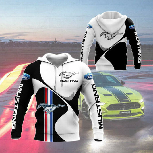Ford Mustang Shelby Luxury Car 8k217 Fan Gift 3d Zip Hoodie Hoodie Ii0 1305 Moonbestprint