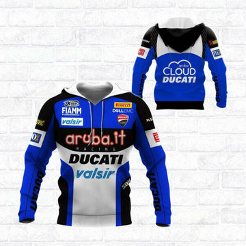 Ducati Racing Shirt Fan Gift 517, Stylist Unisex 3d Hoodie Zip Hoodie 161 Moonbestprint