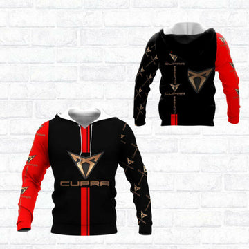 Cupra Shirt Fan Gift 897, Stylist Unisex 3d Hoodie Zip Hoodie 1308 Moonbestprint