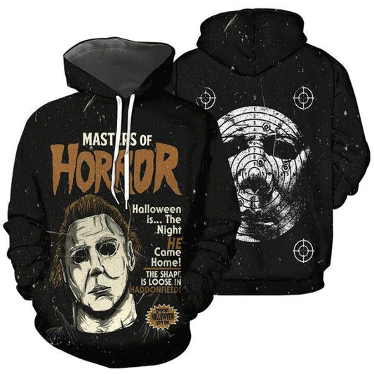 Michael Myers Masters Of Horror Movies 2k516 Lover Gift,michael Myers All Over Print 3d Hoodie 1694 Moonbestprint