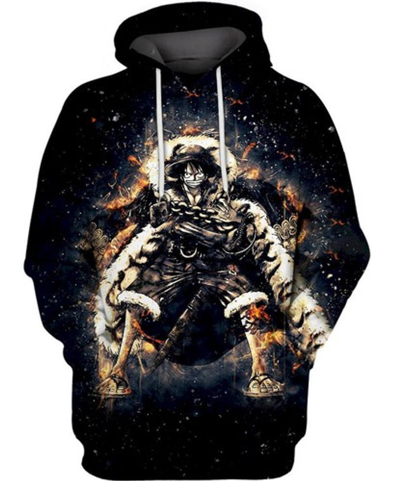 The Best Monkey D Luffy One Piece All Over Printed 3d Hoodie Moonbestprint