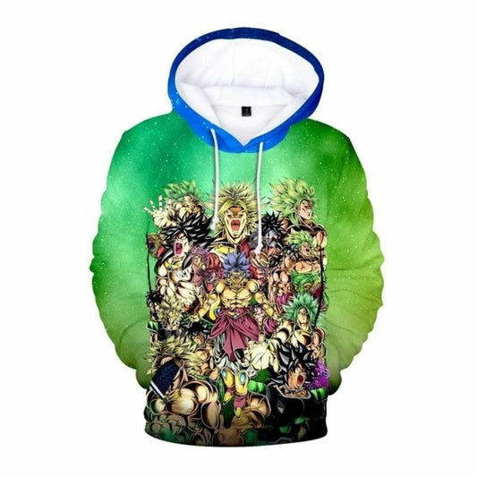 Goku Cartoon Dragon Ball Anime Manga 14 Over Print 3d Hoodie Zip Hoodie Moonbestprint