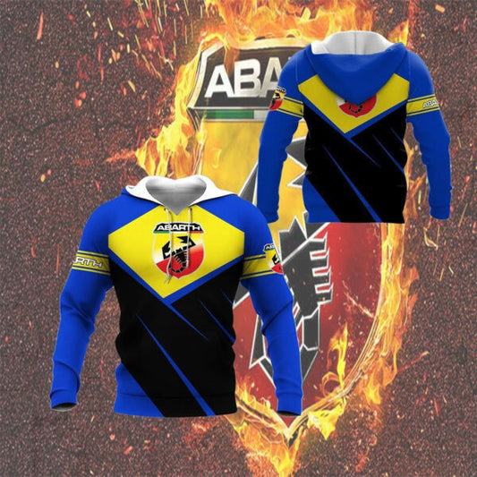 Abarth Shirt Fan Gift 10, Stylist Unisex 3d Hoodie Zip Hoodie 255 Moonbestprint