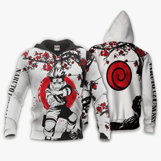 Uzumaki Naruto Anime Manga Naruto For Men And Women 3d Hoodie Zip Hoodie Moonbestprint