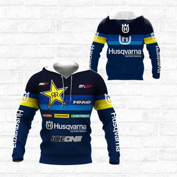 Husqvarna Racing Shirt Fan Gift 553, Stylist Unisex 3d Hoodie Zip Hoodie 1352 Moonbestprint