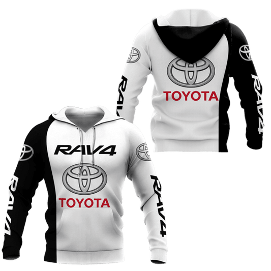 Toyota Rav4 Shirt Fan Gift 816, Stylist Unisex 3d Hoodie Zip Hoodie 2719 Moonbestprint