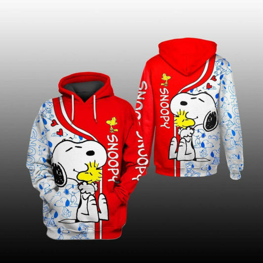 Peanuts Snoopy Shirt Fan Gift 82, Stylist Unisex 3d Hoodie Zip Hoodie 1817 Moonbestprint