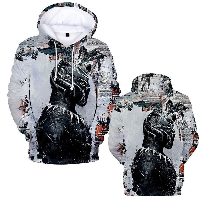 Black Panther Wakanda Forever Over Print 3d Hoodie Zip Hoodie 3 Moonbestprint