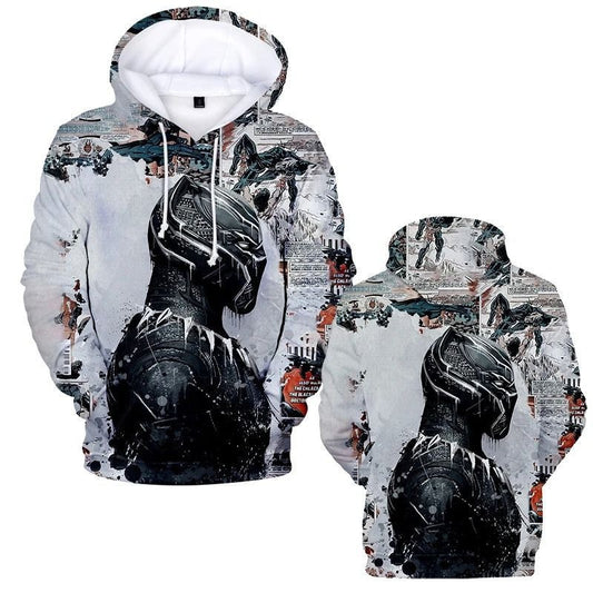Black Panther Wakanda Forever Over Print 3d Hoodie Zip Hoodie 3 Moonbestprint
