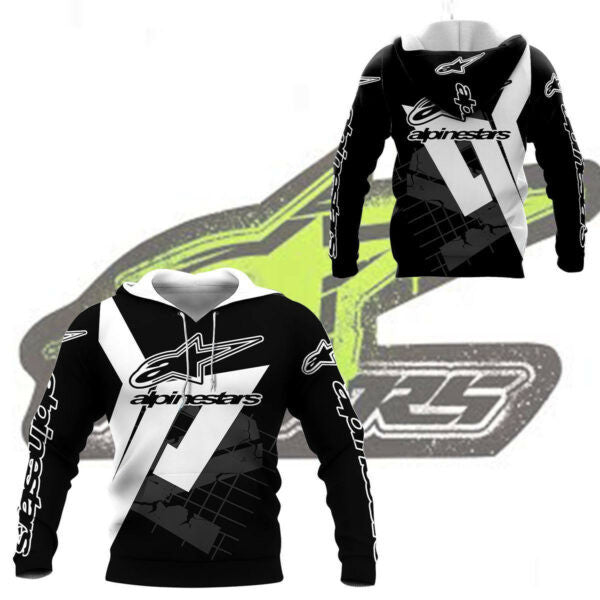 Alpinestars Shirt Fan Gift 196, Stylist Unisex 3d Hoodie Zip Hoodie 1625 Moonbestprint
