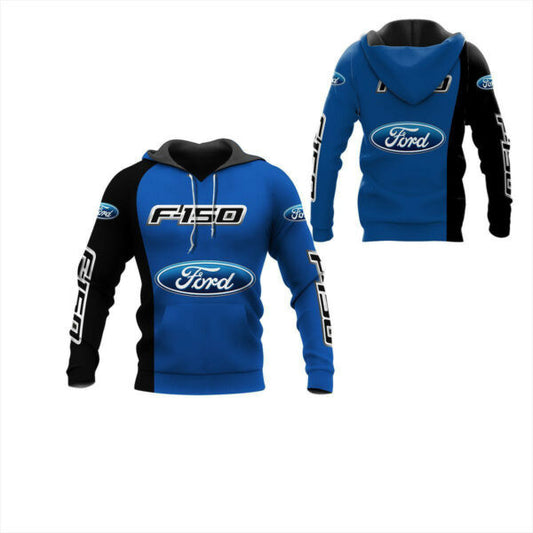 Ford F150 Shirt Fan Gift 125, Stylist Unisex 3d Hoodie Zip Hoodie 821 Moonbestprint