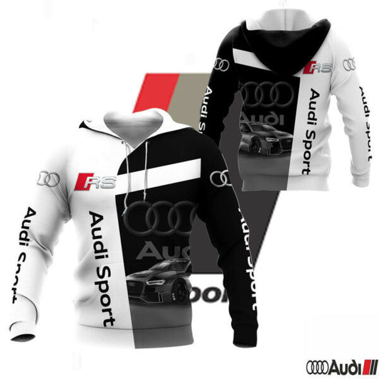 Audi Sport Luxury Car 8k307 Fan Gift 3d Zip Hoodie Hoodie Ii0 524 Moonbestprint
