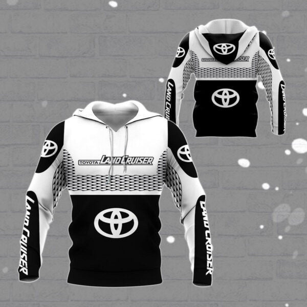 Toyota Land Cruiser Shirt Fan Gift 431, Stylist Unisex 3d Hoodie Zip Hoodie 2563 Moonbestprint