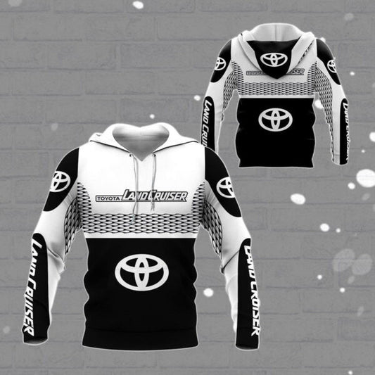 Toyota Land Cruiser Shirt Fan Gift 431, Stylist Unisex 3d Hoodie Zip Hoodie 2563 Moonbestprint