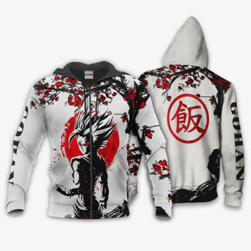Gohan Japan Style Dragon Ball Anime 1k244 Fan Gift Hoodie, Zip Hoodie 1386 Moonbestprint