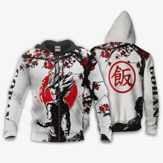 Gohan Japan Style Dragon Ball Anime 1k244 Fan Gift Hoodie, Zip Hoodie 1386 Moonbestprint