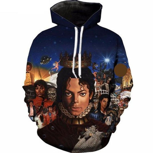 Michael Jackson King Universe 3d Hoodie Moonbestprint