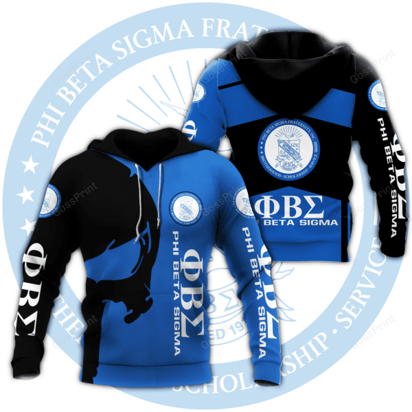 Phi Beta Sigma Aop Hoodie 2749 Moonbestprint