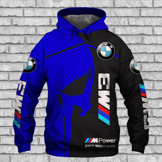 Bmw M3 Motorsport Skull Luxury Car 3d All Over Print Hoodie 355 530 Moonbestprint