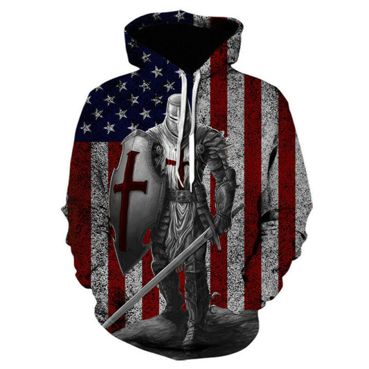 Men Hoodie Pullover Hooded Sweatshirt Graphic Print Sports Activewear Jacket Usa Moonbestprint