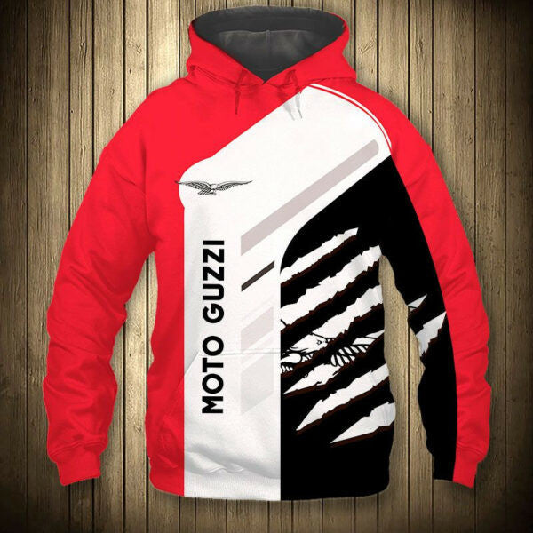 Moto Guzzi Motor 6k948 Fan Gift Stylist Unisex Cartoon 3d Hoodie Zip Hoodie 2831 Moonbestprint