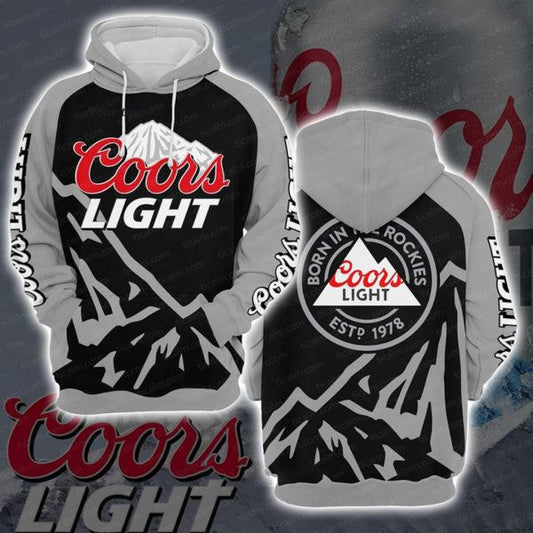 Coors Light Beer 2k523 Lover Gift,coors Light Beer All Over Print 3d Hoodie 6 Moonbestprint
