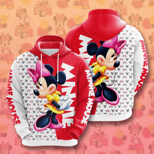 Minnie And Mickey Mouse Disney Design Gift For Fan Custom 3d Hoodie All Over Printed Hoodie 462 Moonbestprint