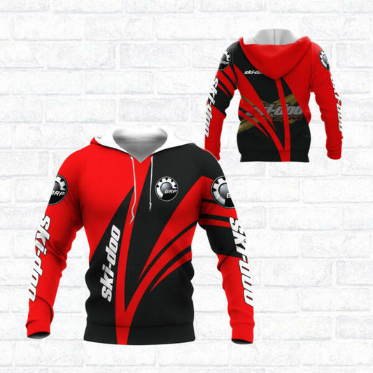 Ski-doo Racing Team 7k839 Fan Gift 3d Zip Hoodie Hoodie Ii0 1771 Moonbestprint
