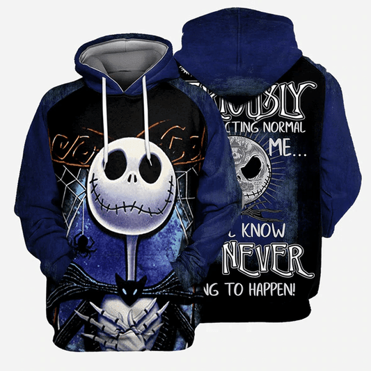 Jack Skellington People Should Seriously Stop Expecting Normal From Me 49 Fan Gift Stylist Unisex Cartoon Graphic Outfits Aop Hoodie 917 Moonbestprint