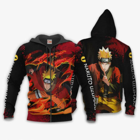 Naruto Uzumaki Naruto Anime 2k969 Fan Gift Stylist Unisex Cartoon 3d Hoodie Zip Hoodie 1987 Moonbestprint