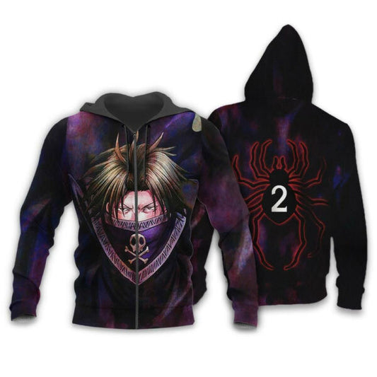 Feitan Hunter X Hunter Hxh Anime 2k922 Fan Gift Stylist Unisex Cartoon 3d Hoodie Zip Hoodie 256 Moonbestprint
