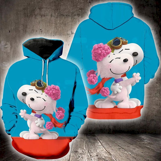 Snoopy Walt Disney Over Print 3d Hoodie Zip Hoodie 11 Moonbestprint