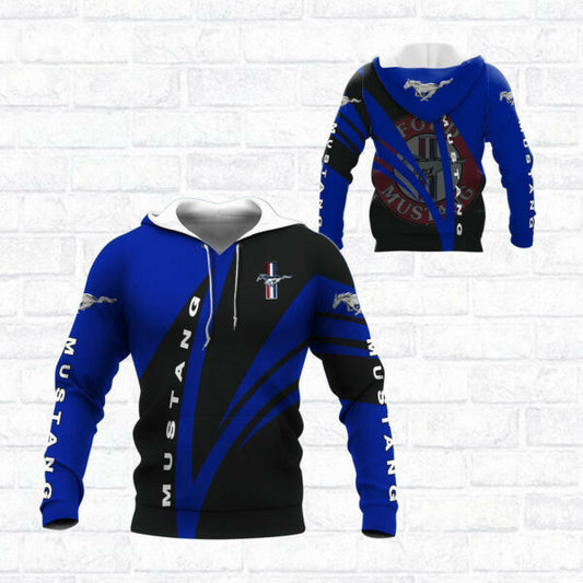 Ford Mustang Shirt Fan Gift 934, Stylist Unisex 3d Hoodie Zip Hoodie 1420 Moonbestprint