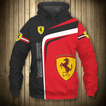 Ferrari Luxury Sport Car 7k377 Fan Gift Stylist Unisex Cartoon 3d Hoodie Zip Hoodie 587 Moonbestprint