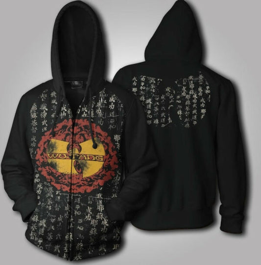 Wu Tang Clan Hip Hop ,wu Tang Clan Hunting 2k708 Fan Gift Stylist Unisex Cartoon 3d Hoodie Zip Hoodie 2802 Moonbestprint