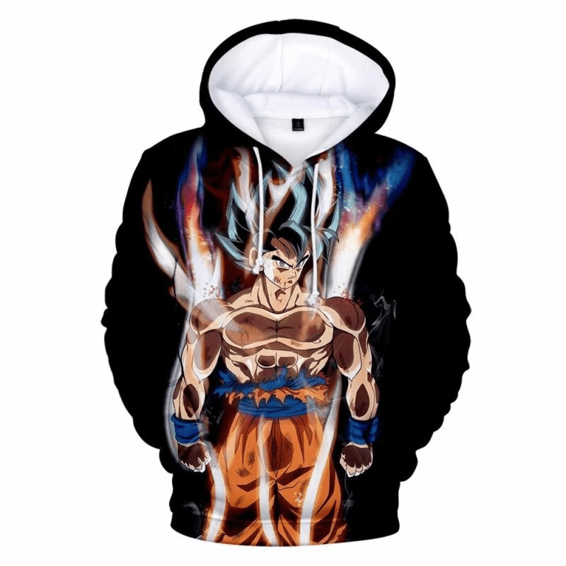 Goku Cartoon Dragon Ball Anime Manga 27 Over Print 3d Hoodie Zip Hoodie Moonbestprint
