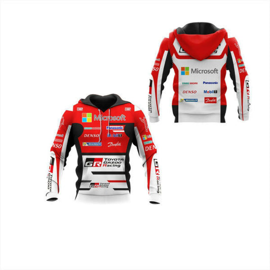 Toyota Gazoo Racing Shirt Fan Gift 585, Stylist Unisex 3d Hoodie Zip Hoodie 2245 Moonbestprint