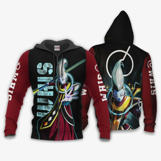 Whis Dragon Ball Z Anime 1k284 Fan Gift Stylist Unisex Cartoon Graphic Outfits Aop 3d Hoodie, Zip Hoodie 2030 Moonbestprint