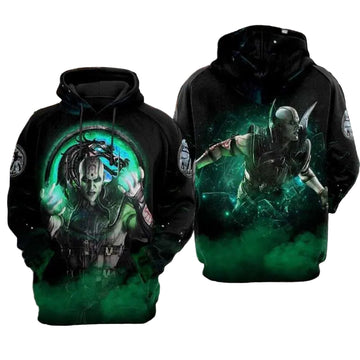 Quan Chi Mortal Kombat Art Gift For Fan Custom 3d Hoodie All Over Printed Hoodie Moonbestprint