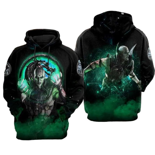 Quan Chi Mortal Kombat Art Gift For Fan Custom 3d Hoodie All Over Printed Hoodie Moonbestprint
