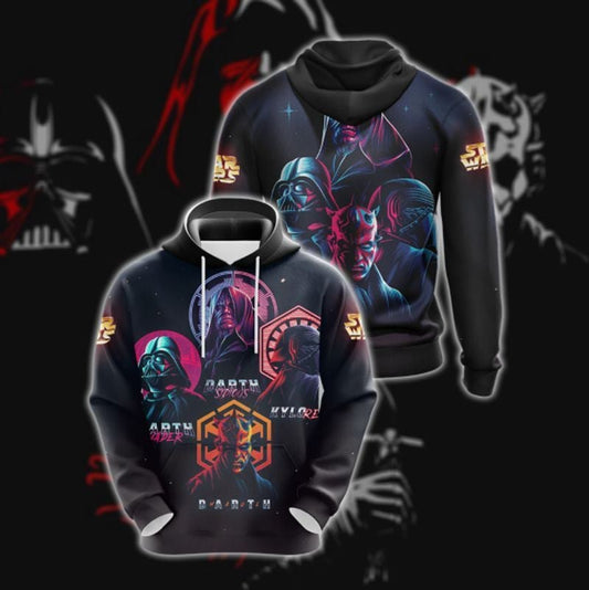 Star Wars Villains Over Print 3d Hoodie Zip Hoodie Moonbestprint