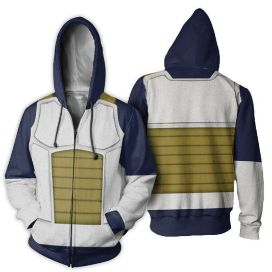 Prince Vegeta Uniform Dragon Ball Z Anime 1k263 Fan Gift Stylist Unisex Cartoon Graphic Outfits Aop 3d Hoodie, Zip Hoodie 2272 Moonbestprint