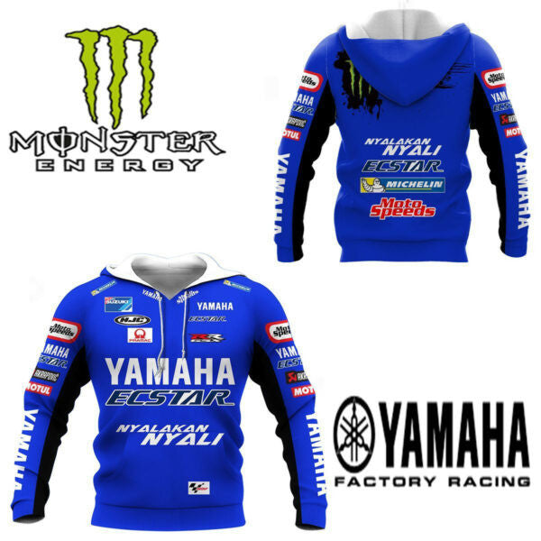 Yamaha Monster Shirt Fan Gift 253, Stylist Unisex 3d Hoodie Zip Hoodie 1809 Moonbestprint