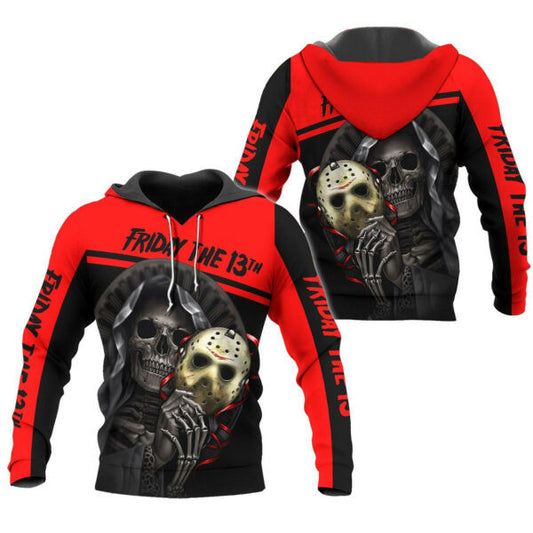 Friday The 13th Aop Hoodie And Zip Hoodie 2, Gift For Fan 3d All Over Print Shirt Hoodie 209 Moonbestprint