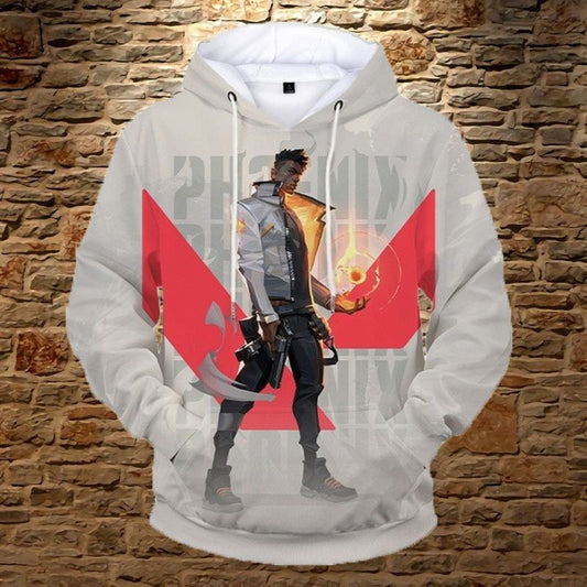 New Men's And Women's Valorant Over Print 3d Hoodie Zip Hoodie 3 Moonbestprint